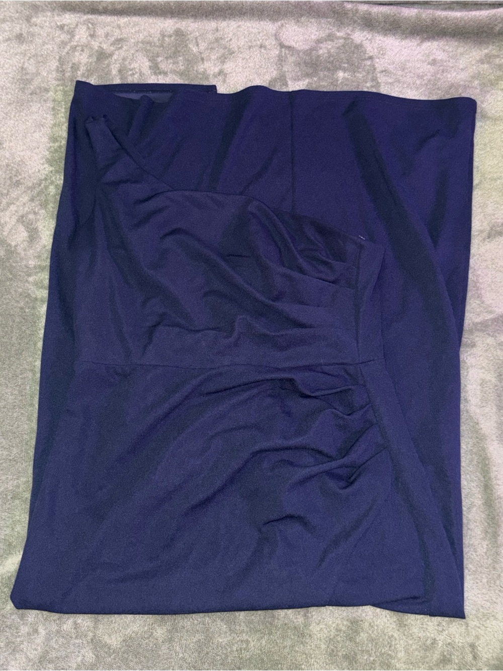 Women's One-Shoulder “Marine” Dress Davids bridal size 14